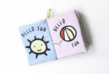 Wee Gallery - Zacht babyboekje - Hello you, Hello me